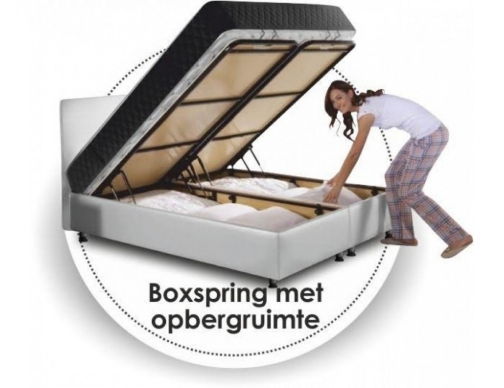 preambule Saai extract Baza bed met opbergruimte Suna - Opbergbedden Zonder Matras - Royal  Boxspring Swiss Bedden
